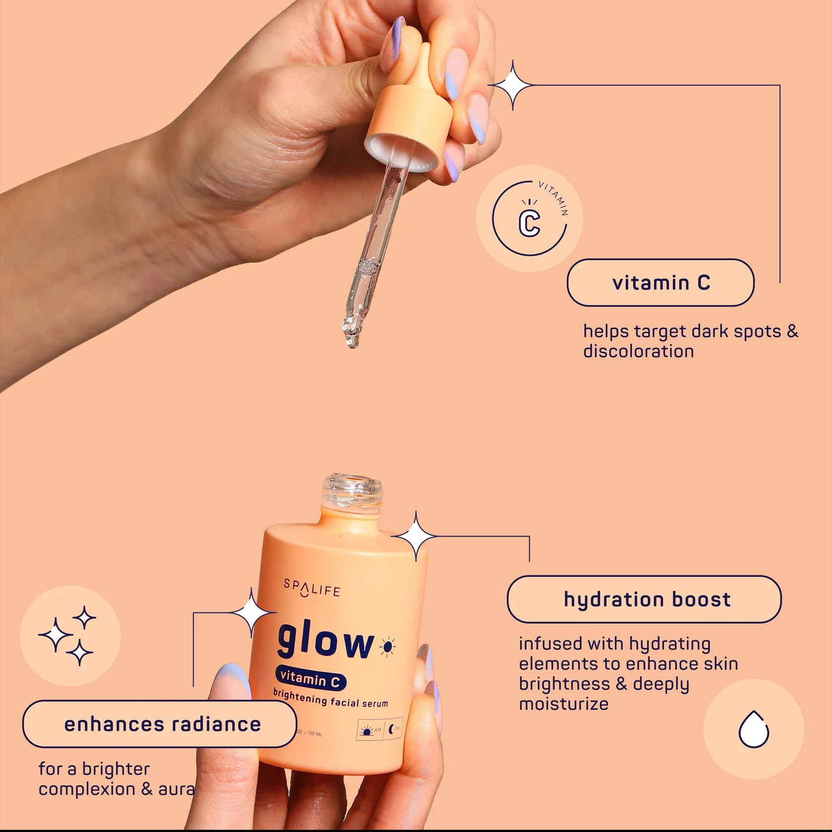 Glow Vitamin C Brightening Facial Serum